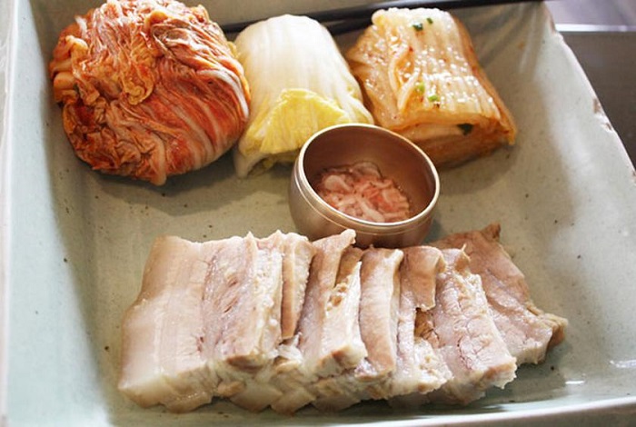 Những món ăn được bài trí tinh tế của nhà hàng Gae Hwa Oak